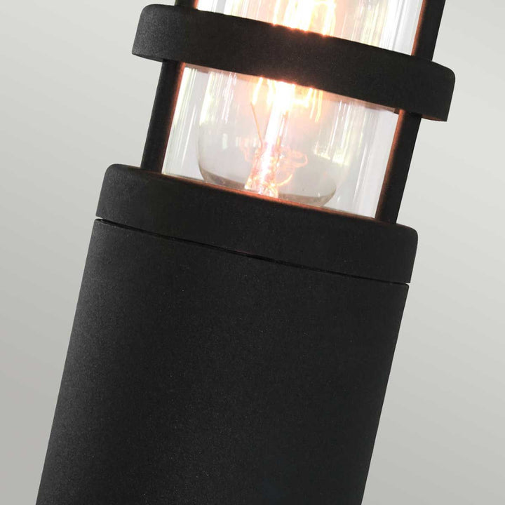 Norlys Hornbaek 1 Light Pedestal Lantern HORNBAEK-PED Black