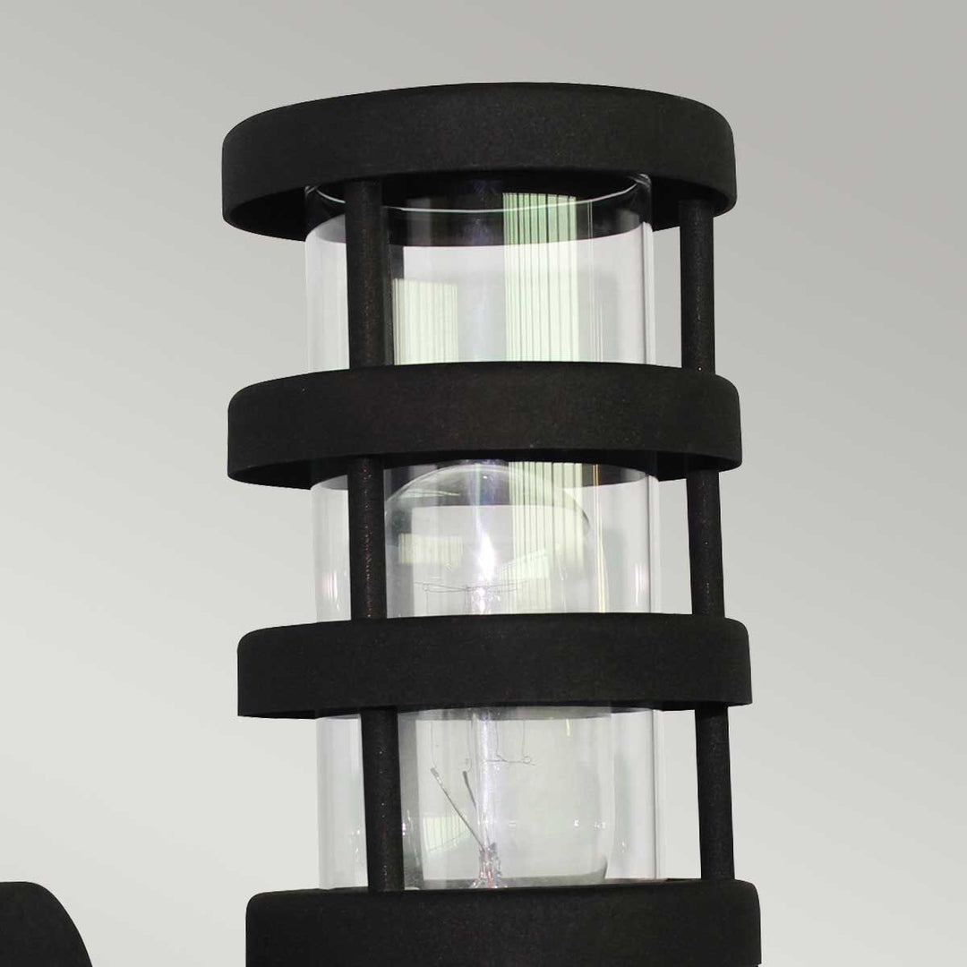 Norlys Hornbaek 1 Light Wall Lantern HORNBAEK-W1 Black