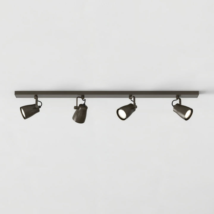 Astro Juno Four Bar spotlight in Bronze, four adjustable aluminium heads