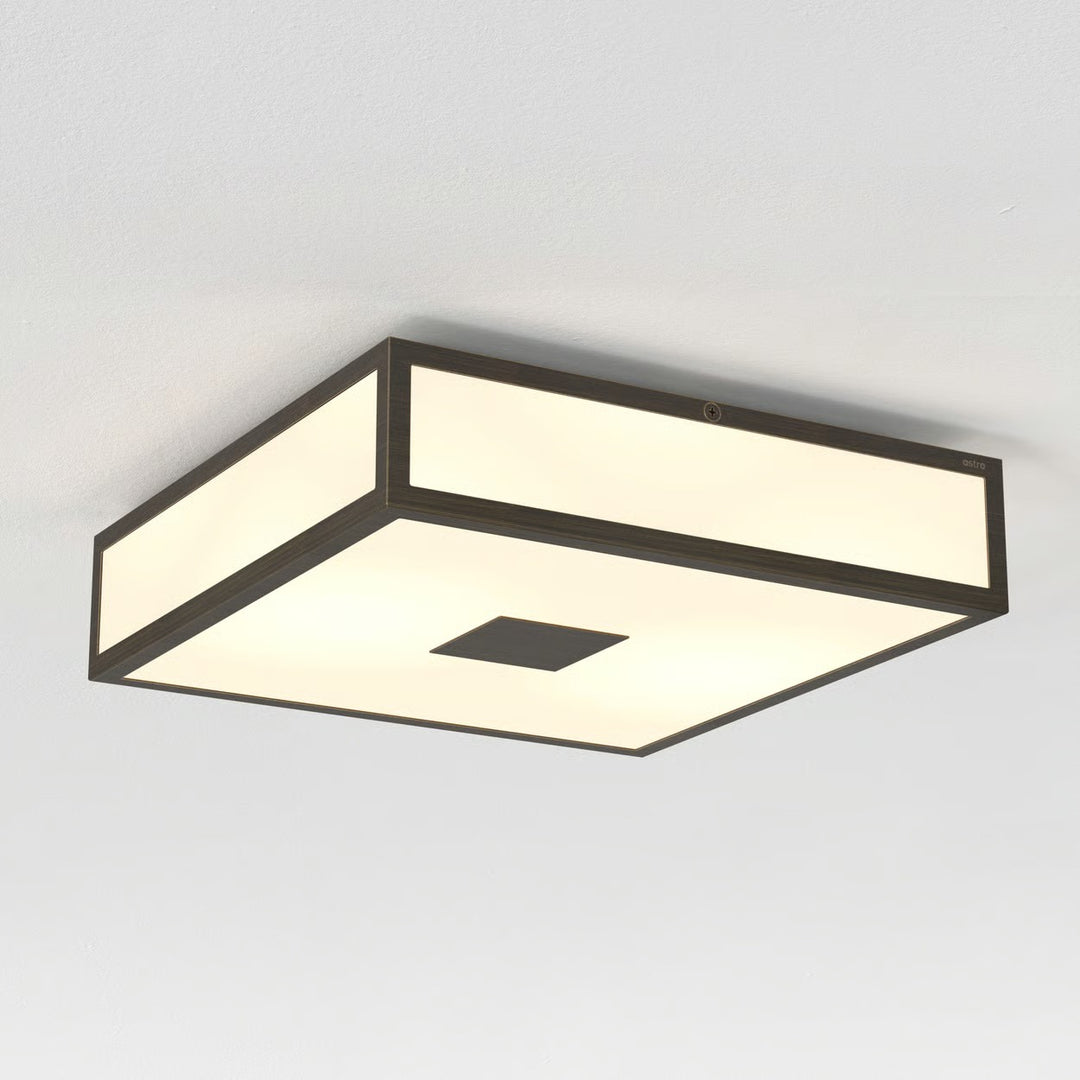 Astro Mashiko 300 Square ceiling light in Bronze finish