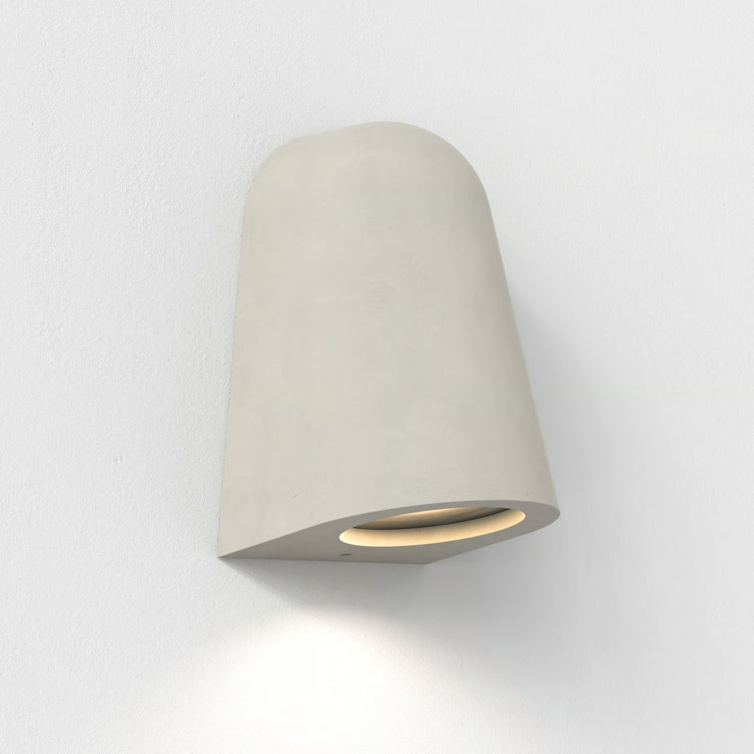 Astro Mast Light in Matt Concrete finish