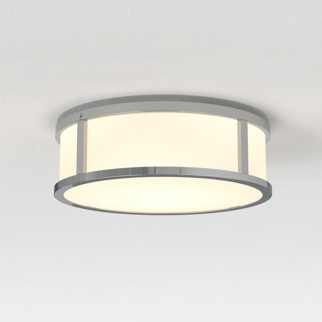Astro Mashiko Round 230 ceiling light in Polished Chrome