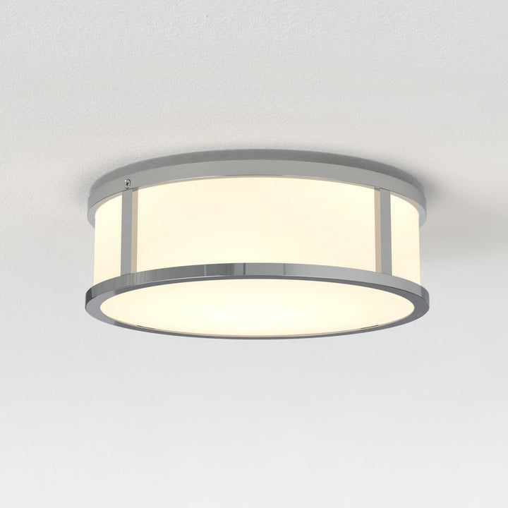 Astro Mashiko Round 230 ceiling light in Polished Chrome
