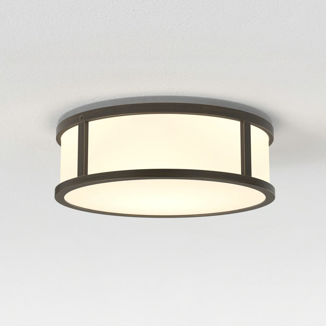 Astro Mashiko Round 230 ceiling light in Bronze