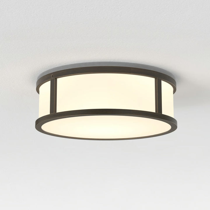 Astro Mashiko Round 230 ceiling light in Bronze
