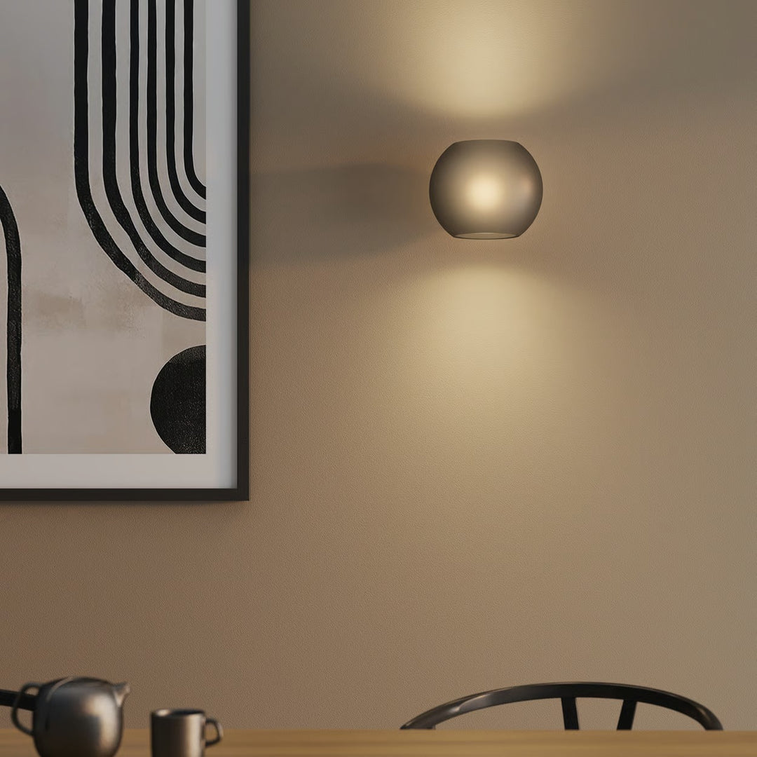 Luna | Matt White | Wall Light