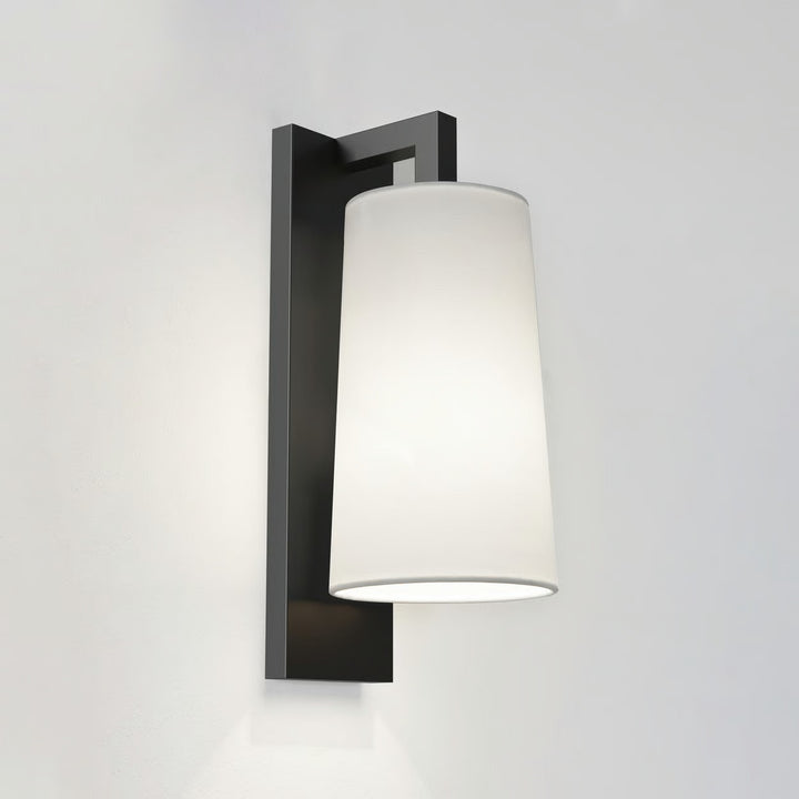 Astro Lago 280 wall light in Matt Black finish