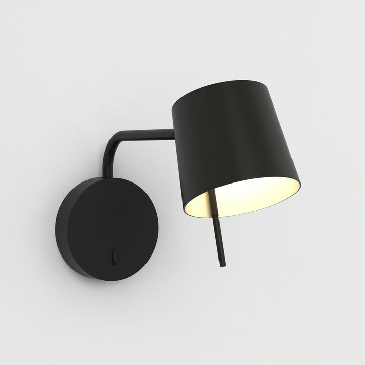 Astro Miura Swing Arm wall light in Matt Black