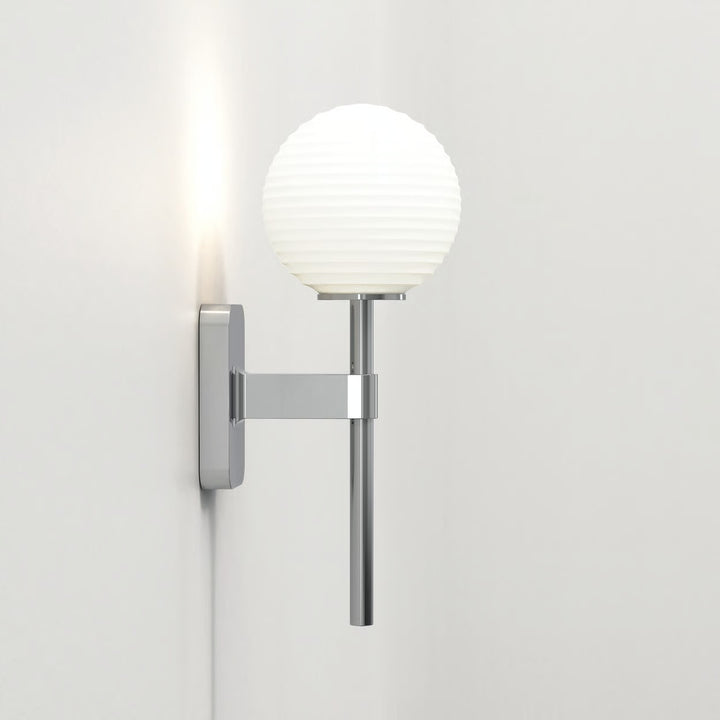 Polished Chrome version showcasing clean lines and soft upward glow