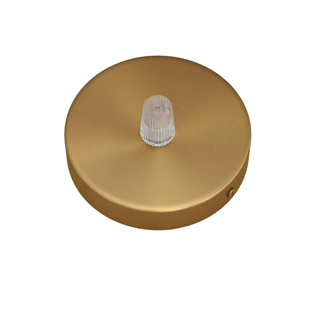 Cylindrical Metal 83mm Mini Ceiling Rose – 1 Central Outlet