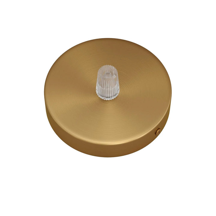 Cylindrical Metal 83mm Mini Ceiling Rose – 1 Central Outlet