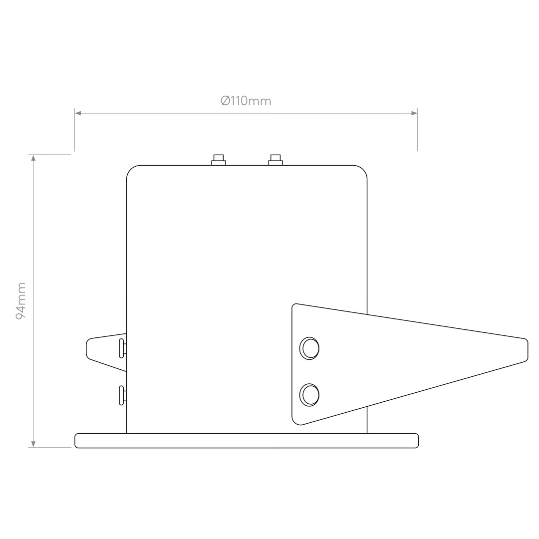 Kos Recessed | Matt White | Downlight