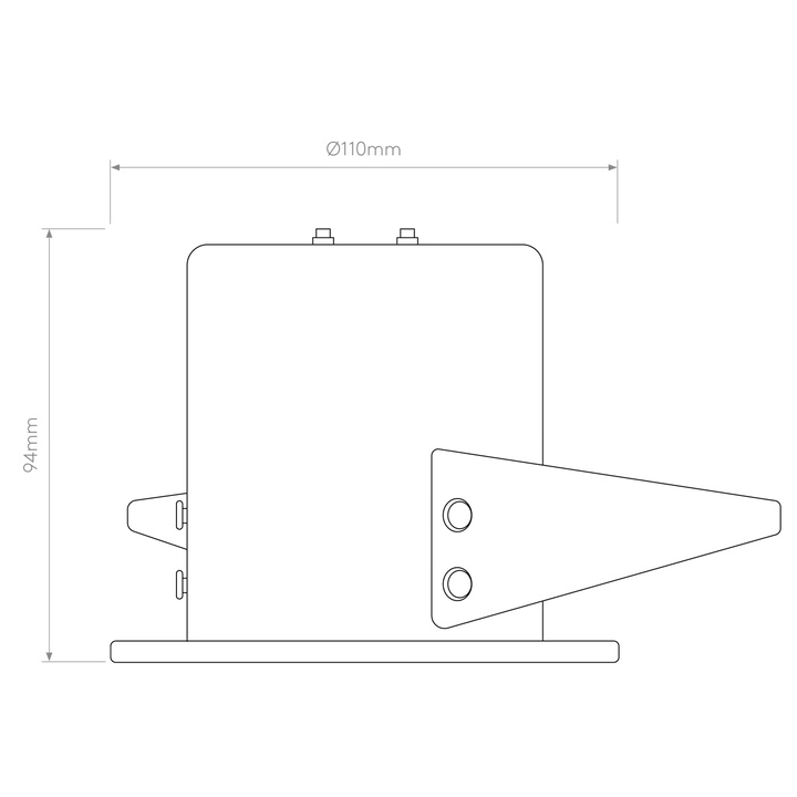 Kos Recessed | Matt White | Downlight