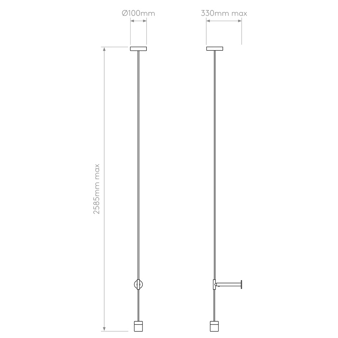 Pendant Suspension Kit 3 | Pendant Light