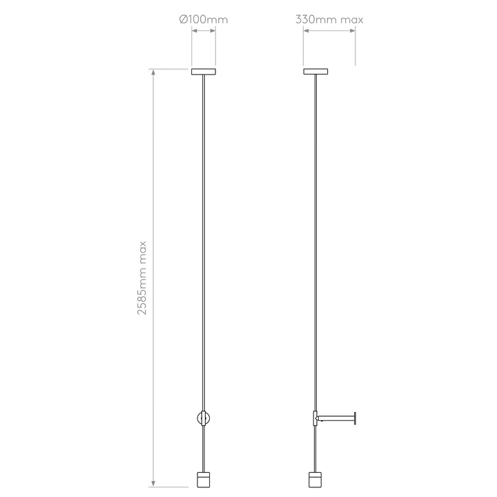 Pendant Suspension Kit 3 | Pendant Light