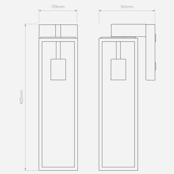 Harvard Lantern | Wall Light