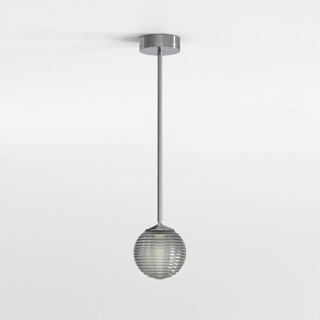 Nara Globe Ribbed Glass | Shade