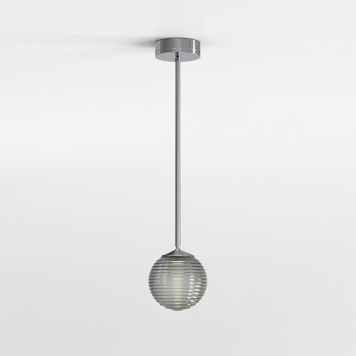 Nara Globe Ribbed Glass | Shade