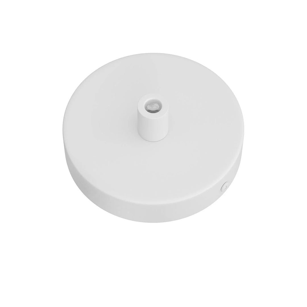 Cylindrical Metal 83mm Mini Ceiling Rose – 1 Central Outlet