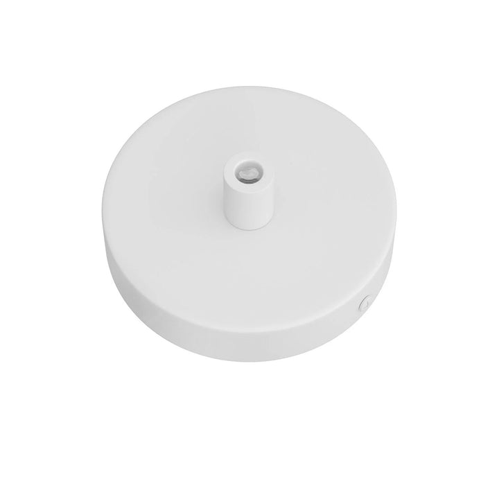 Cylindrical Metal 83mm Mini Ceiling Rose – 1 Central Outlet