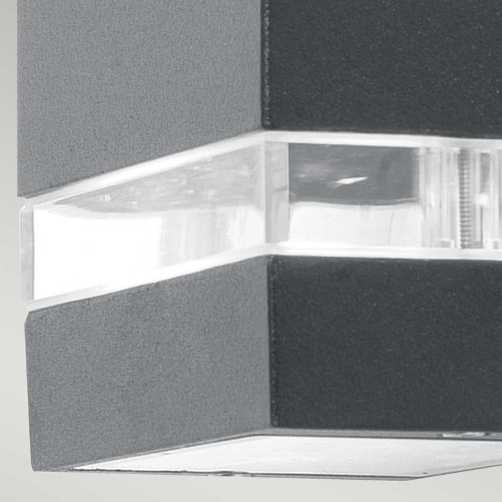 Norlys Jannik 1 Light Led Wall Light JANNIK-LED1 Graphite