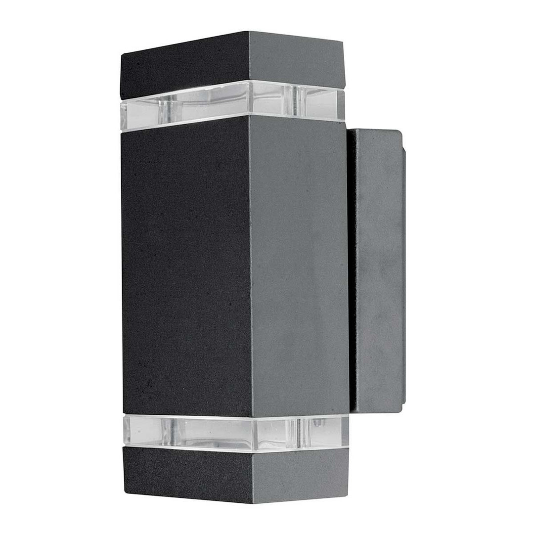 Norlys Jannik 2 Light Led Wall Light JANNIK-LED2 Graphite