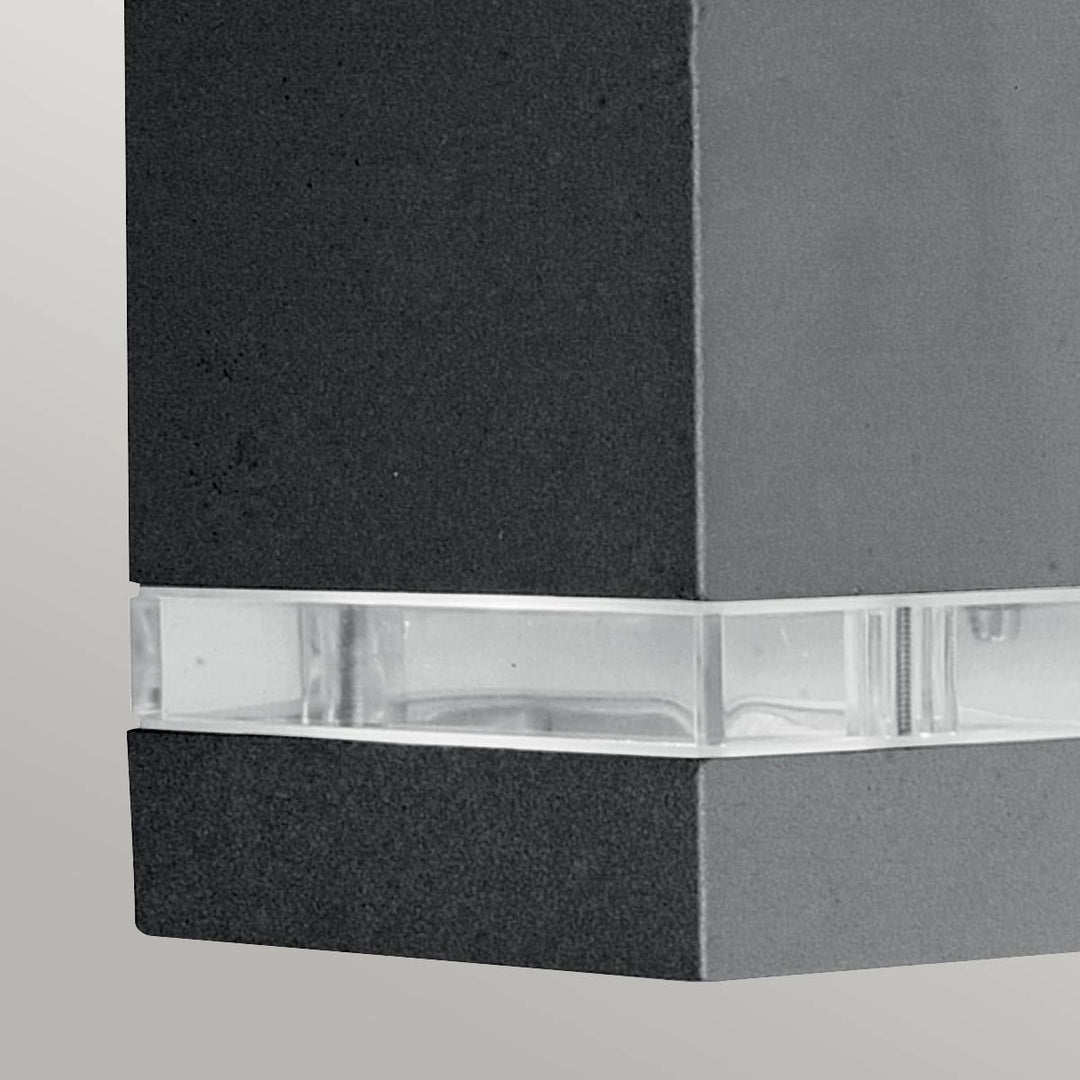 Norlys Jannik 2 Light Led Wall Light JANNIK-LED2 Graphite