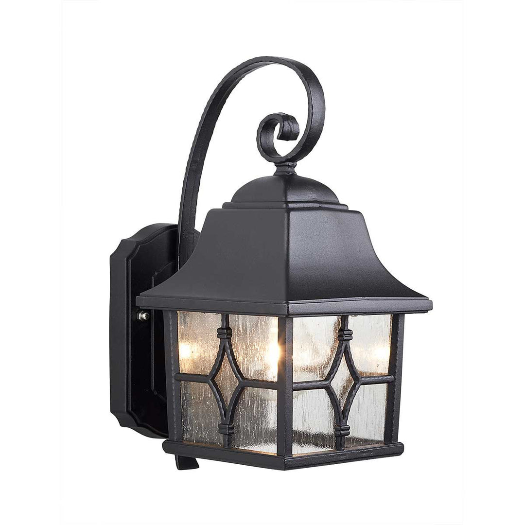 Norlys Kent 1 Light Wall Lantern KENT Black