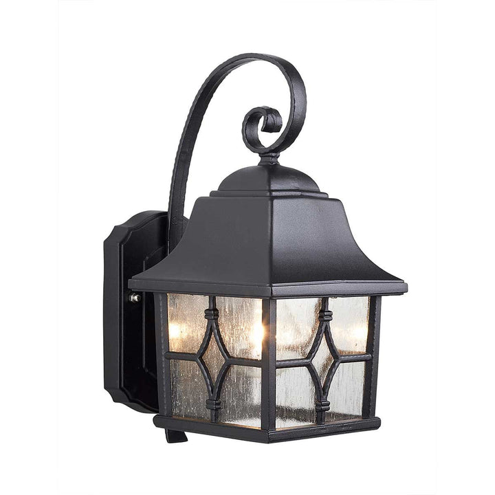 Norlys Kent 1 Light Wall Lantern KENT Black