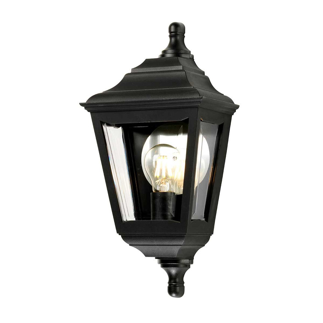 Norlys Kerry 1 Light Flush  KERRY-FLUSH Black