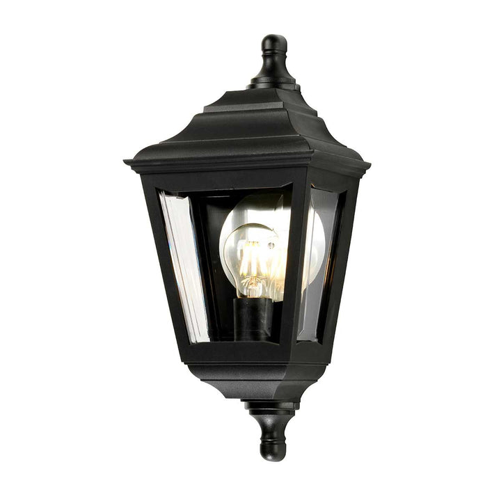Norlys Kerry 1 Light Flush  KERRY-FLUSH Black