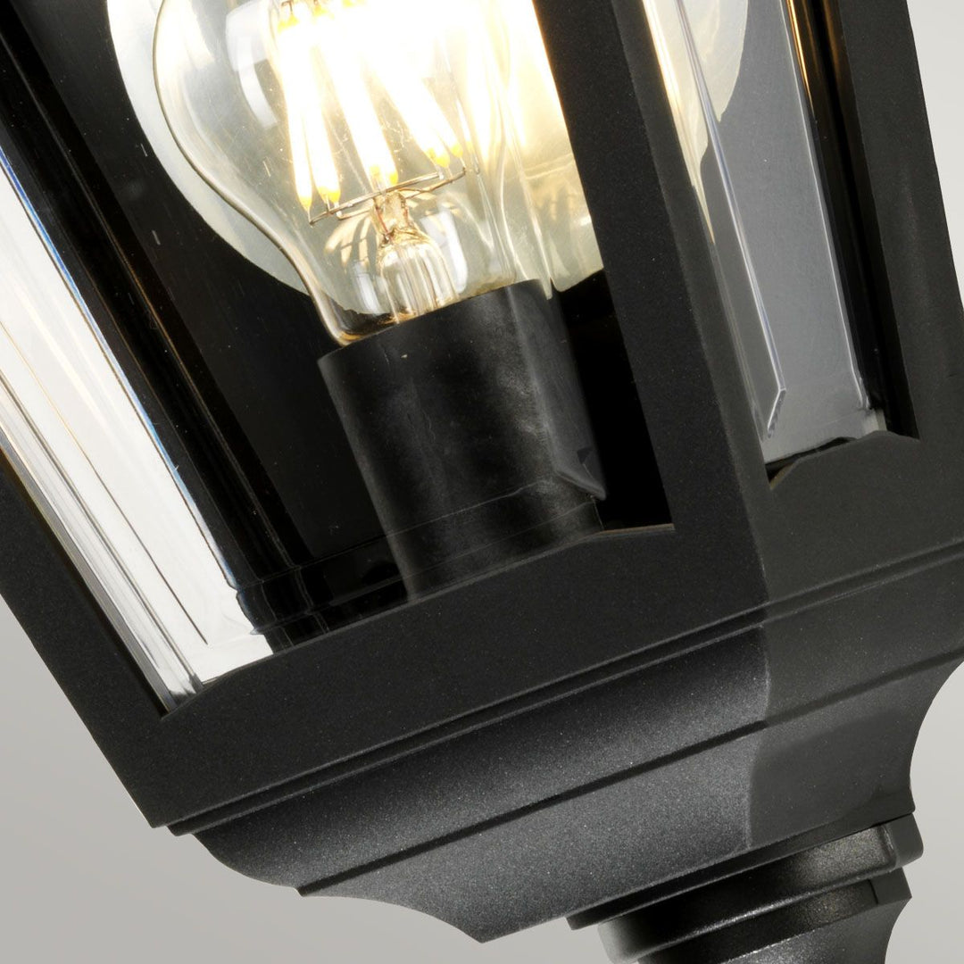 Norlys Kerry 1 Light Flush  KERRY-FLUSH Black