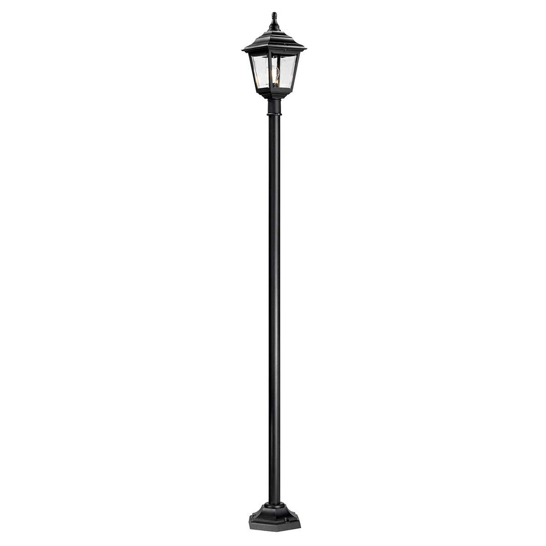 Norlys Kerry 1 Light Lamp Post KERRY-POST Black