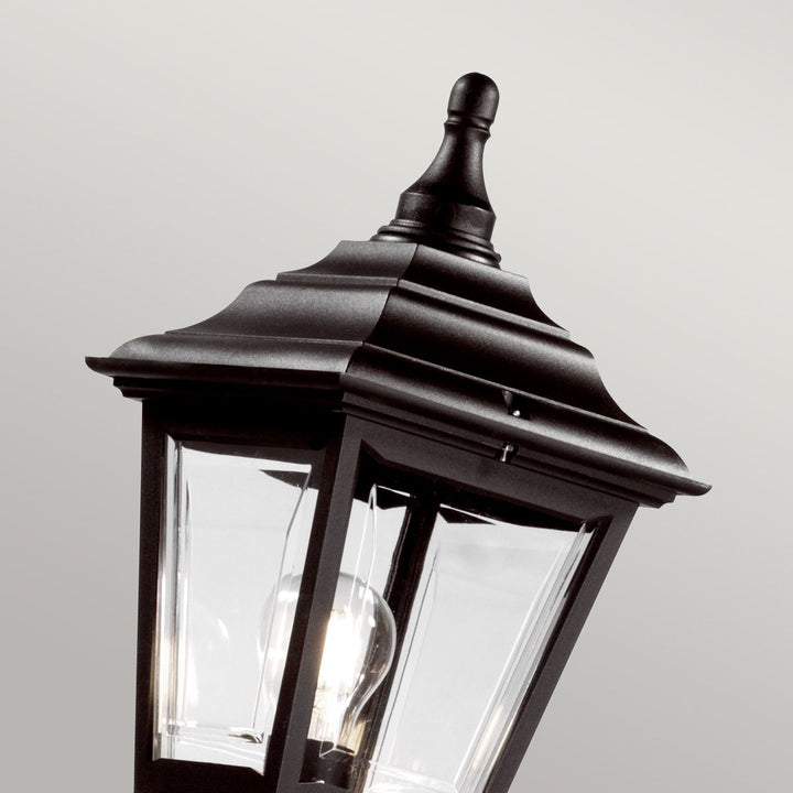 Norlys Kerry 1 Light Lamp Post KERRY-POST Black