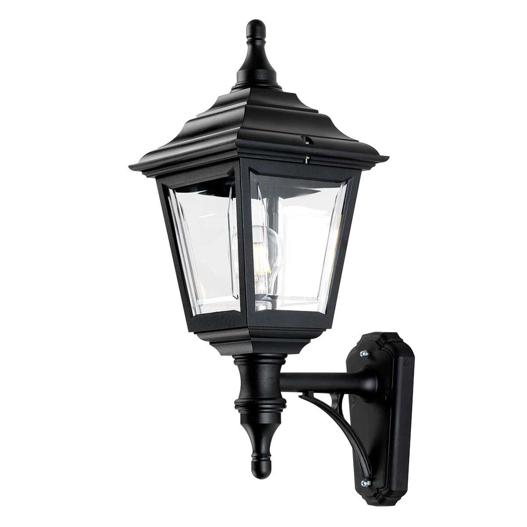 Norlys Kerry 1 Light Wall Lantern KERRY-WALL Black