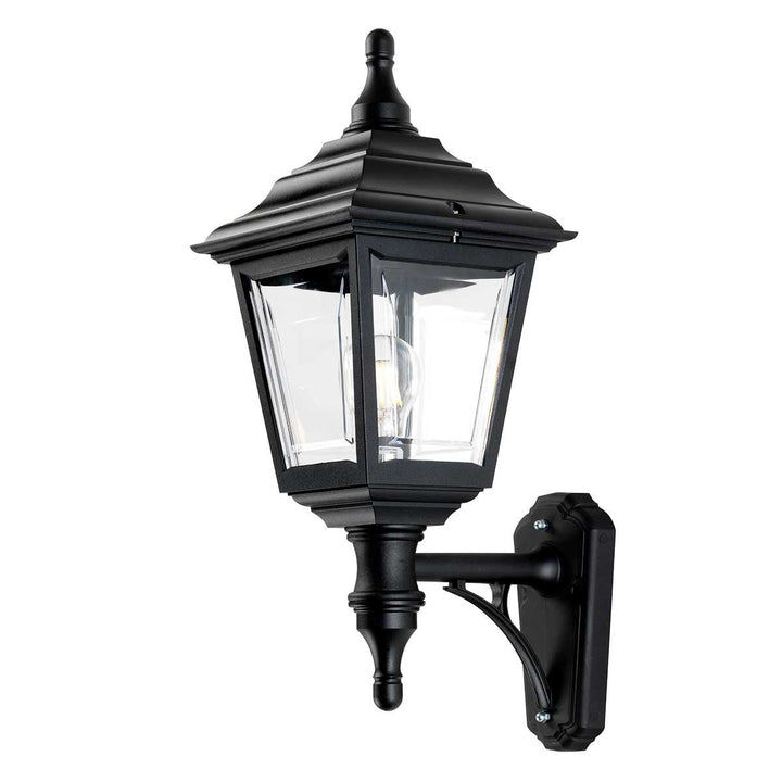Norlys Kerry 1 Light Wall Lantern KERRY-WALL Black