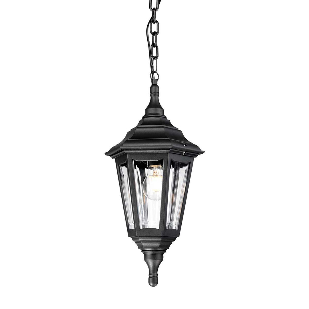 Norlys Kinsale 1 Light Chain Lantern KINSALE-CHAIN Black