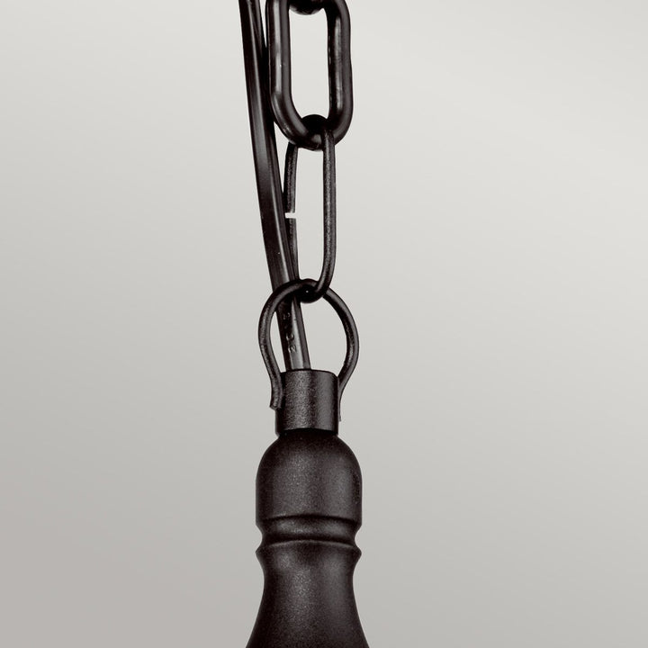 Norlys Kinsale 1 Light Chain Lantern KINSALE-CHAIN Black