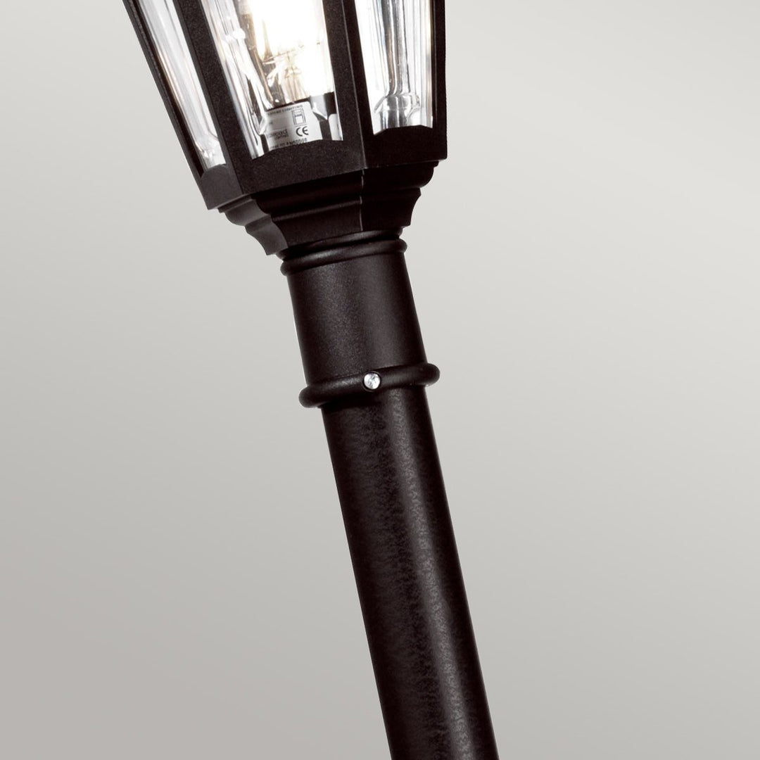 Norlys Kinsale 1 Light Lamp Post KINSALE-POST Black