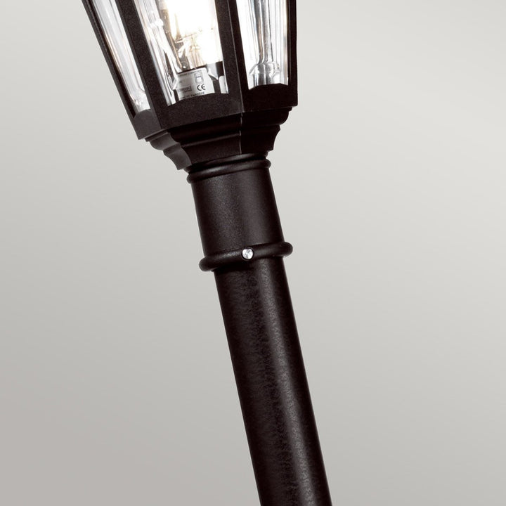 Norlys Kinsale 1 Light Lamp Post KINSALE-POST Black