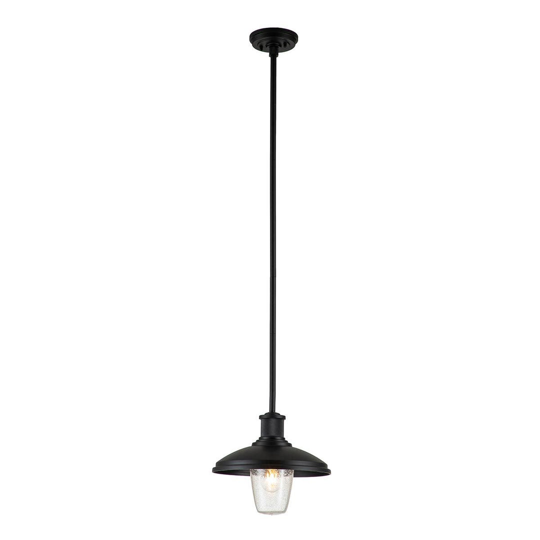 Norlys Allenbury 1 Light Outdoor Pendant  KL-ALLENBURY-P-M-BKT Textured Black