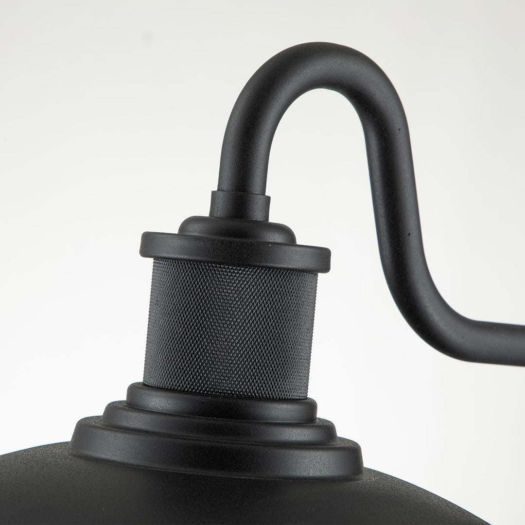 Norlys Allenbury 1 Light Medium Wall Lantern KL-ALLENBURY2-M-BKT Textured Black