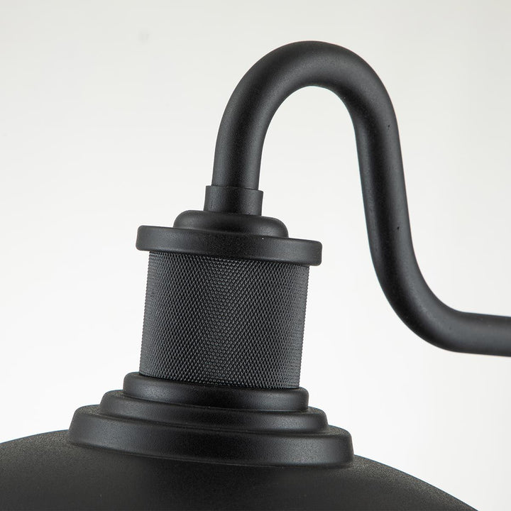 Norlys Allenbury 1 Light Medium Wall Lantern KL-ALLENBURY2-M-BKT Textured Black
