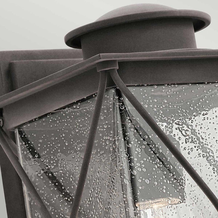 Norlys Argyle 1 Light Medium Outdoor Wall Light  KL-ARGYLE2-M Weathered Zinc