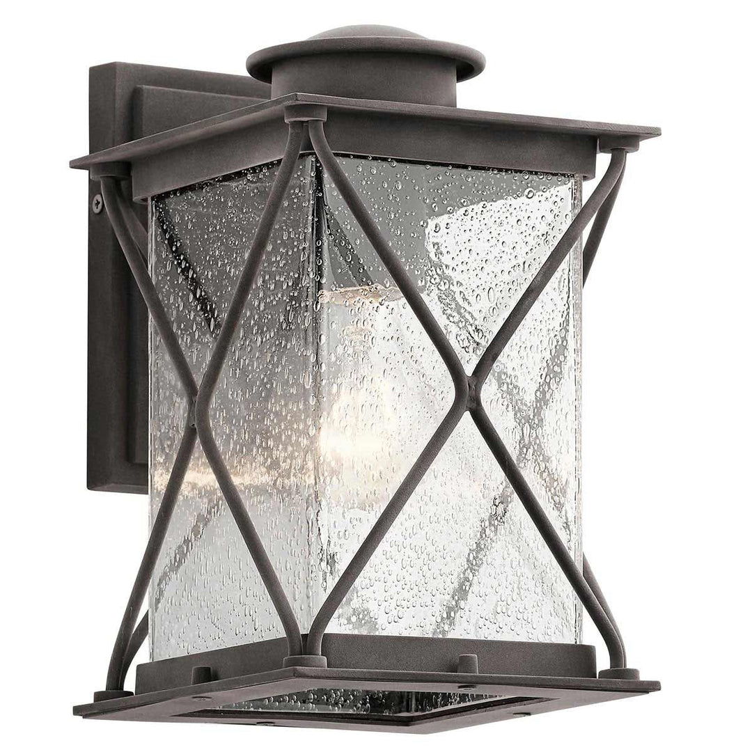 Norlys Argyle 1 Light Small Outdoor Wall Light KL-ARGYLE2-S Weathered Zinc
