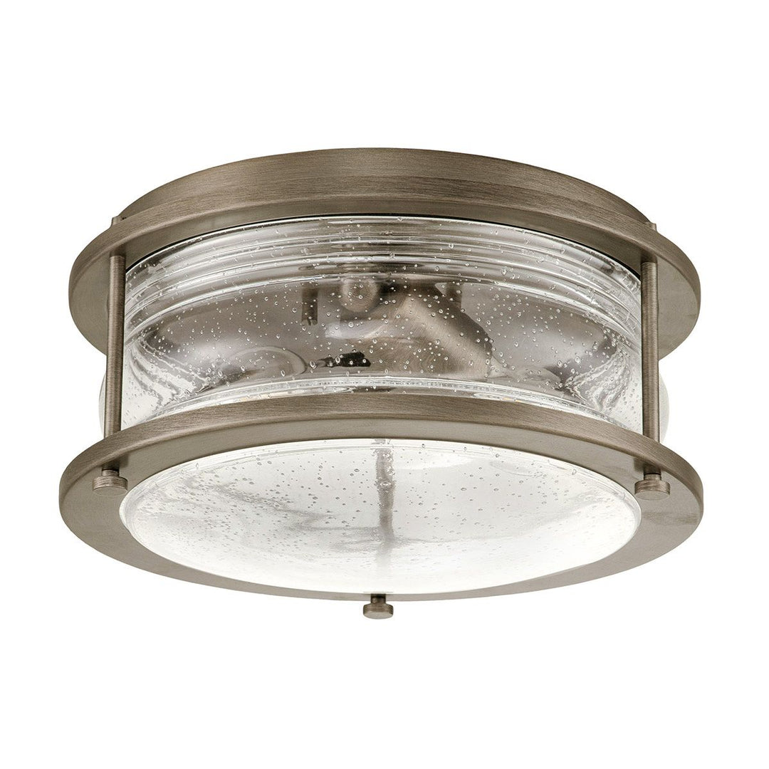 Norlys Ashland Bay 2 Light Outdoor Ceiling Flush KL-ASHLANDBAY-F-BU Burnished Bronze