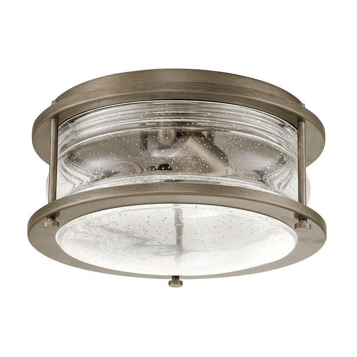 Norlys Ashland Bay 2 Light Outdoor Ceiling Flush KL-ASHLANDBAY-F-BU Burnished Bronze
