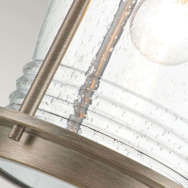 Norlys Ashland Bay 1 Light Large Wall Lantern KL-ASHLANDBAY2-L-BU Burnished Bronze