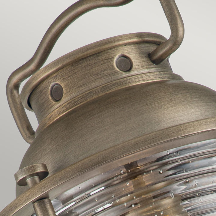 Norlys Ashland Bay 1 Light Large Wall Lantern KL-ASHLANDBAY2-L-BU Burnished Bronze