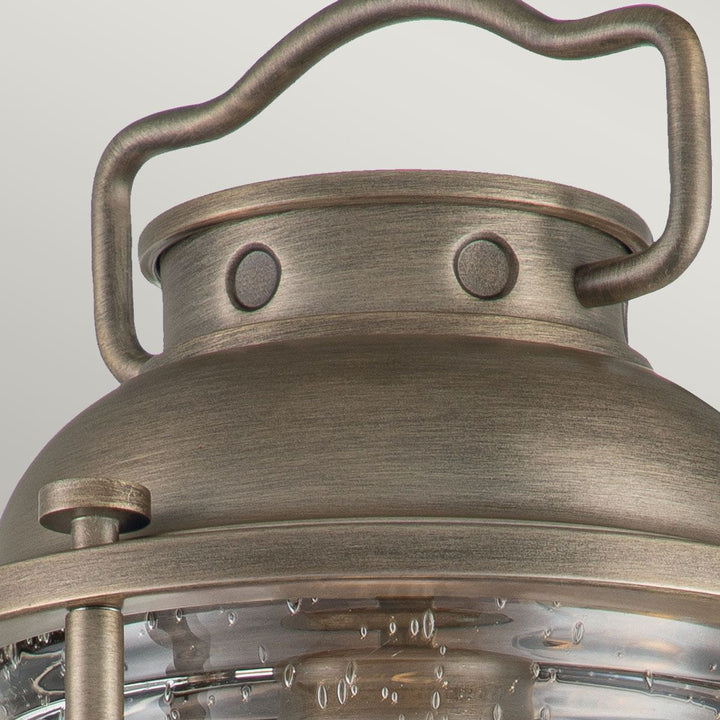 Norlys Ashland Bay 1 Light Medium Wall Lantern KL-ASHLANDBAY2-M-BU Burnished Bronze